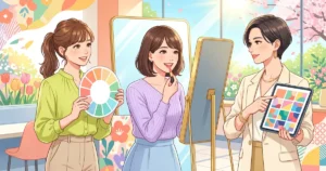 【パーソナルカラー診断】ブルベ春は存在する？特徴と見分け方・似合う色をプロが解説