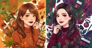 【プロ監修】ブルベ秋？それともイエベ秋？見分け方と似合う色・コスメを徹底解説