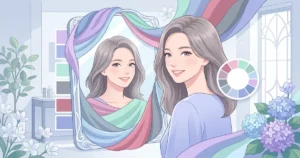 【ブルベ夏診断】似合う色・メイク・髪色をプロが解説！透明感を引き出すセルフチェック付き