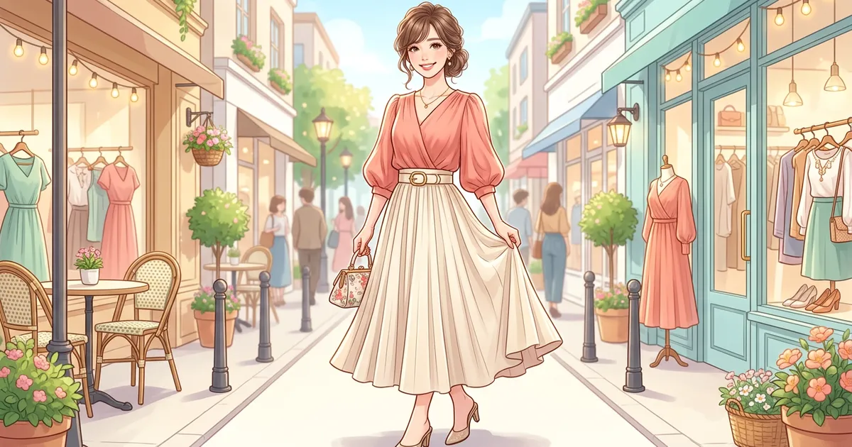 【骨格ウェーブ】似合う服の法則と最新コーデ30選！着痩せ・スタイルアップのコツを徹底解説