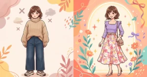 骨格ウェーブのNGコーデ10選！着太り回避とスタイルアップの着こなし術