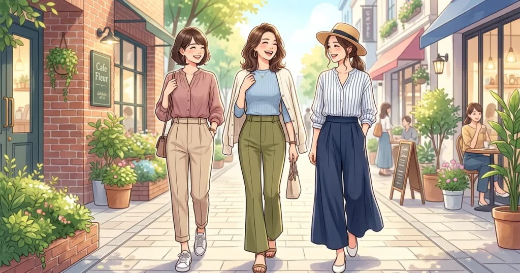 【2026年最新】骨格ウェーブに似合うパンツ3選！失敗しない選び方と着痩せコーデ術