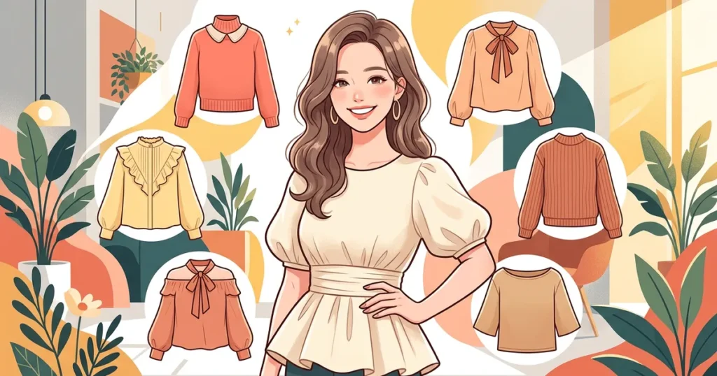 骨格ウェーブに似合うトップス7選！体型を活かす選び方とNG対策を徹底解説