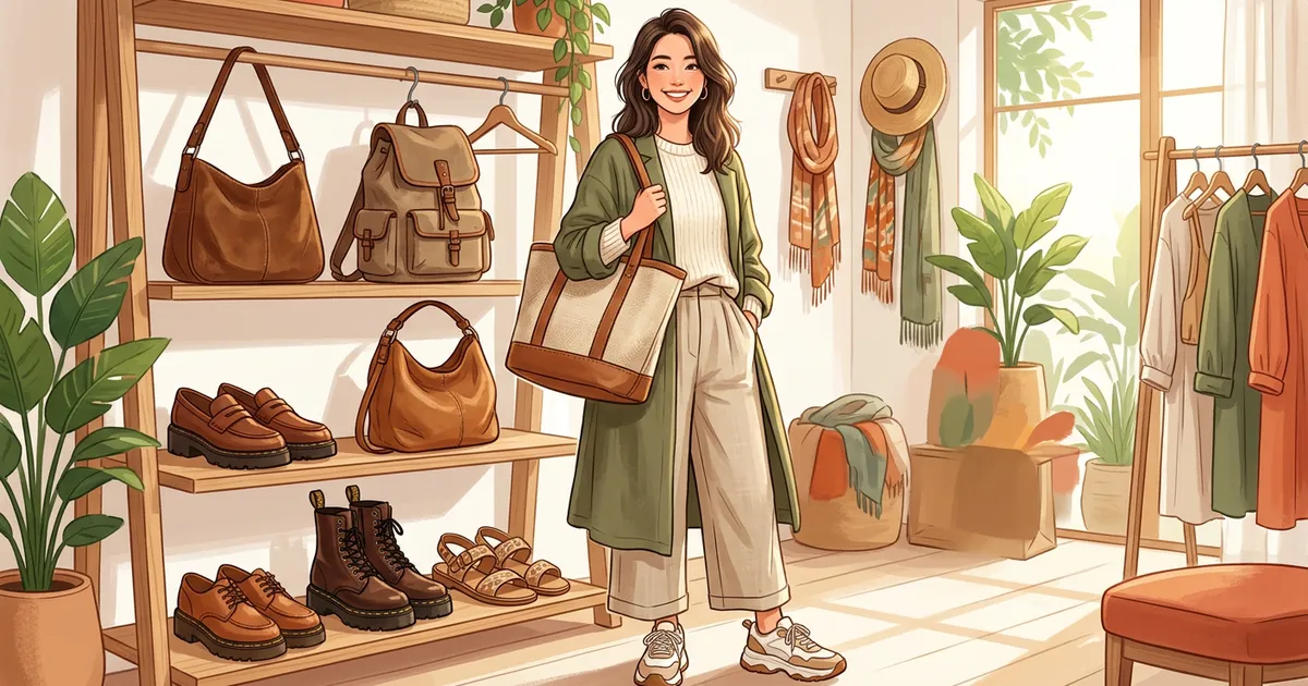 骨格ナチュラルに似合う靴・バッグの選び方|失敗しない12のポイントとコーデ術