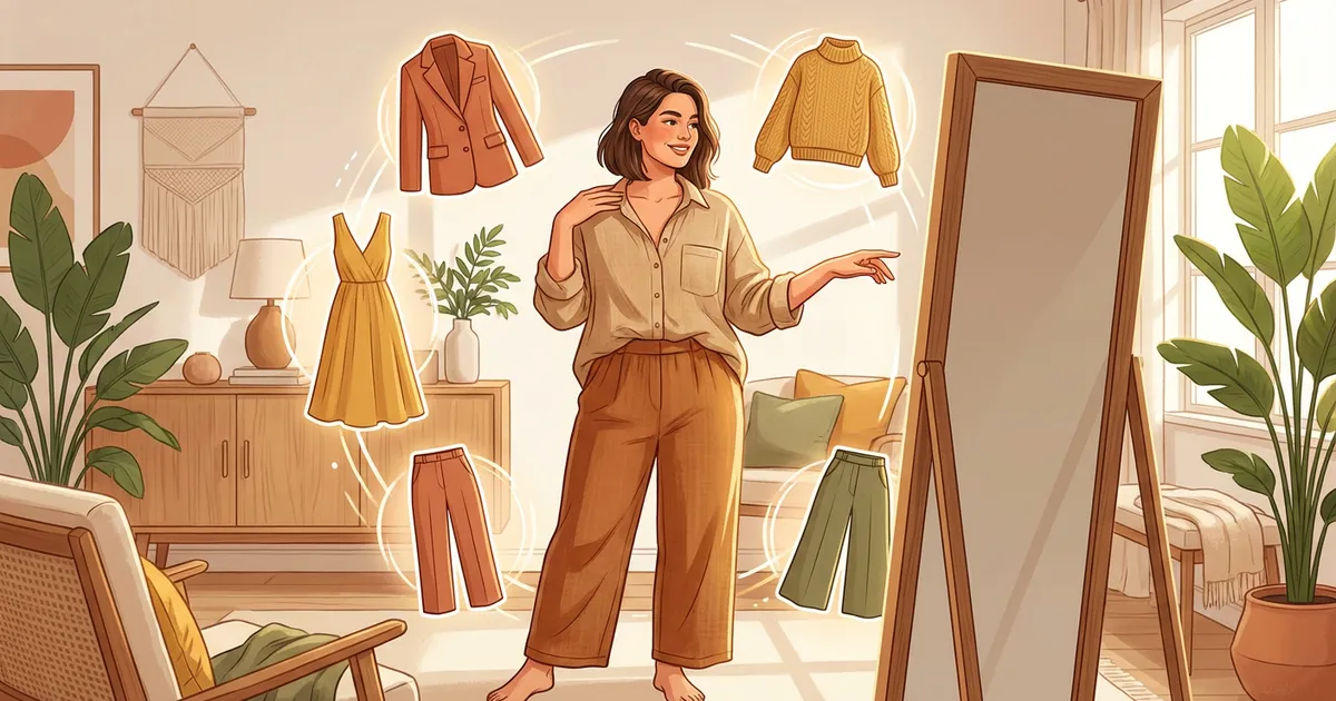 【骨格ナチュラル】自己診断で失敗しない！特徴別チェックリストと似合う服の選び方12選