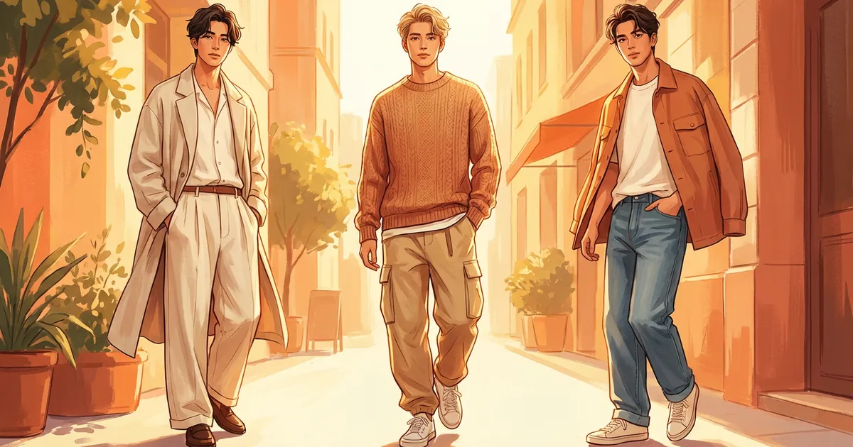 骨格ナチュラルメンズのコーデ術｜似合う服の選び方と失敗しない15の着こなし例