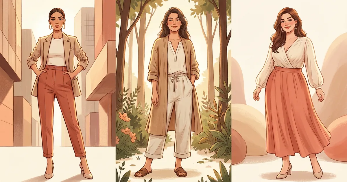 【骨格ナチュラル】ストレート・ウェーブとの違いを徹底比較！似合う服の選び方とスタイルアップ術12選